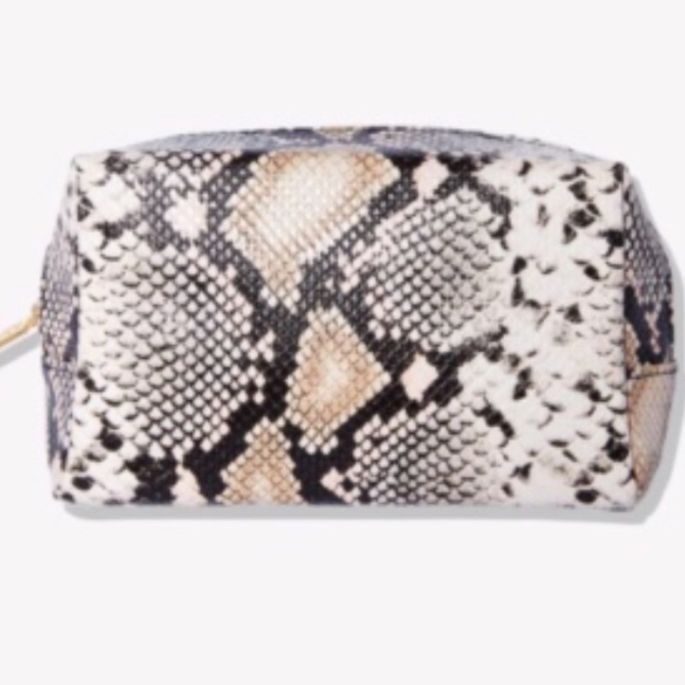 Tarte Snakeskin Makeup Bag